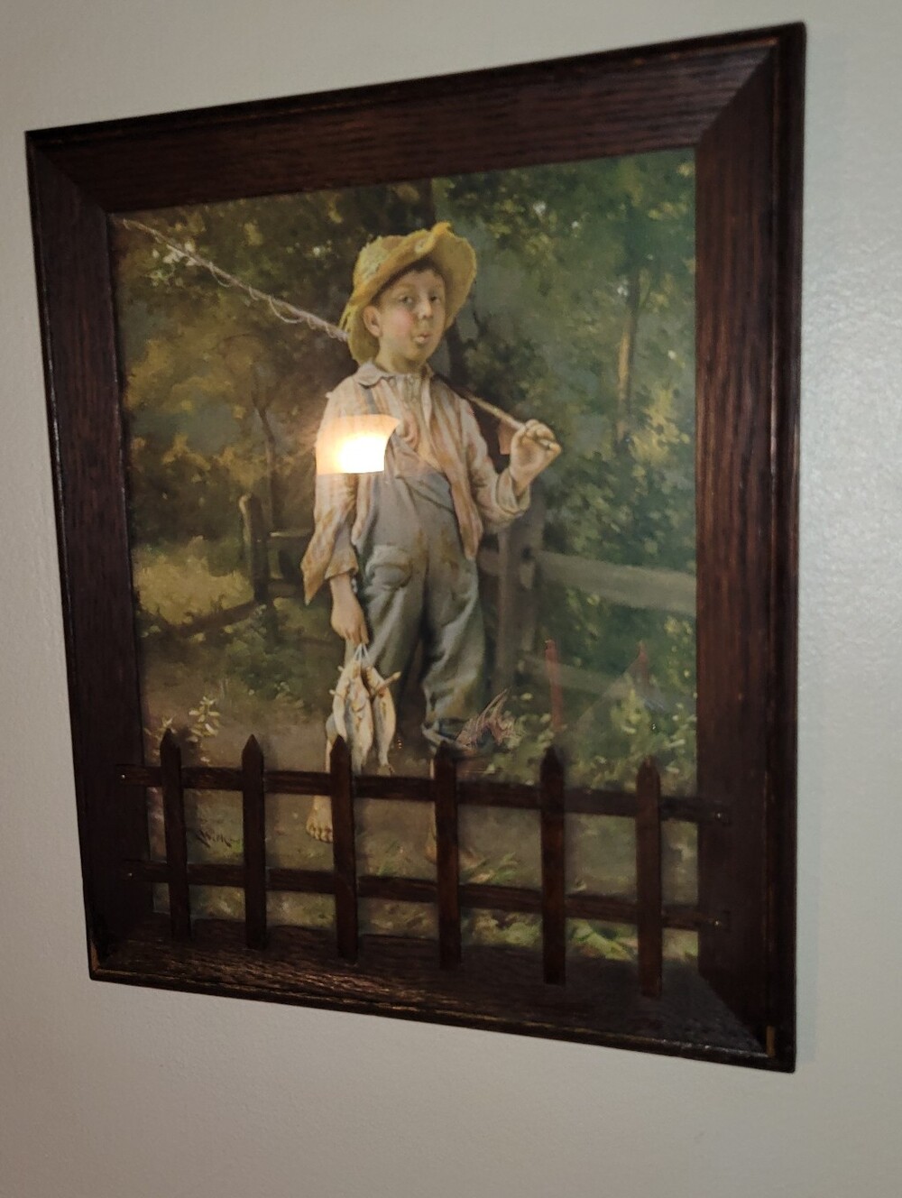 Vintage Framed Picture